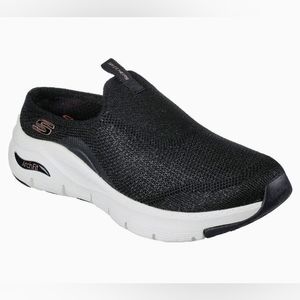 Skechers Arch Fit "Keeping It Cool" Women's Sneaker Mules Size 6